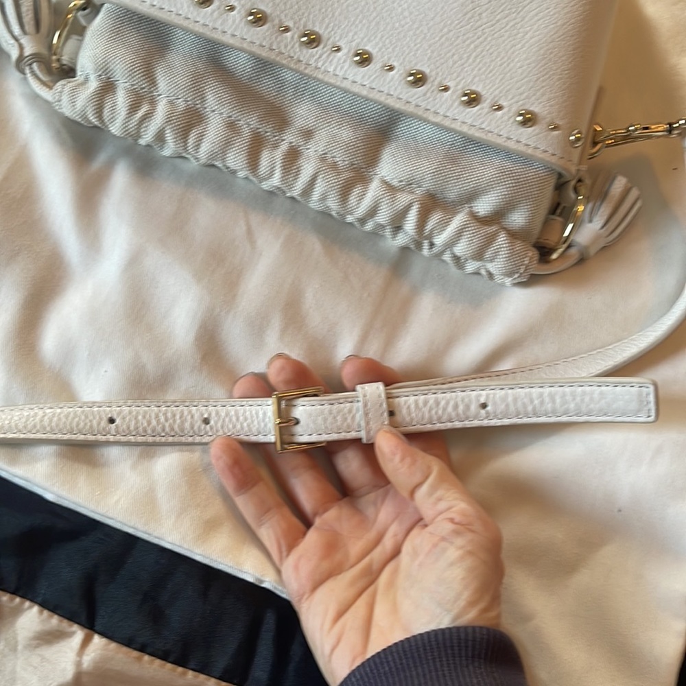 Kate Spade Hayes Street Pippa Studded Drawstring Bucket Bag - Picture 8 of 13